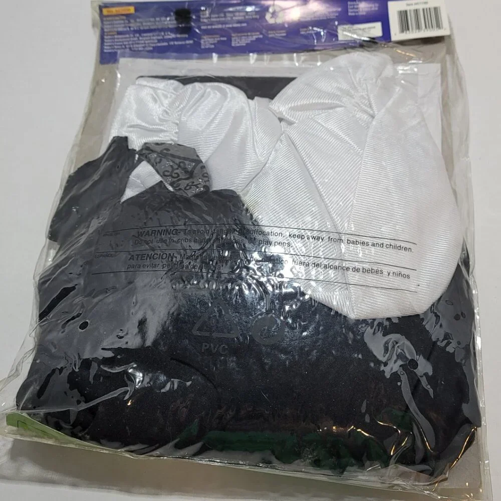 New Dark Count Child Halloween Costume Size Medium‎ 8 - 10 Dracula Vampire